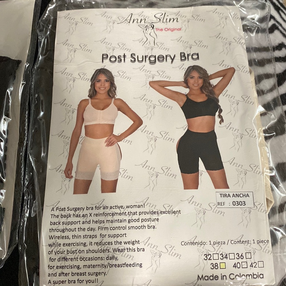 Post surgery bra